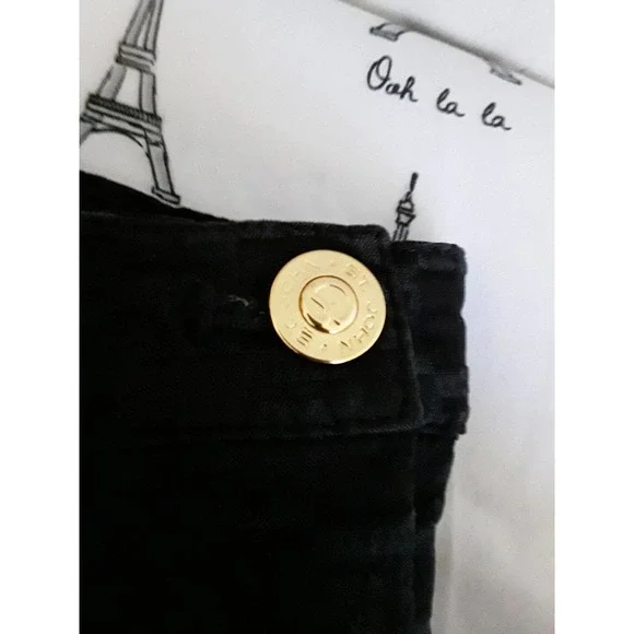 St. John Sport Essentials Logo Monogram Print Jacquard Pants 8 - Picture 5 of 7